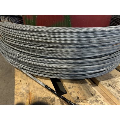 Pinces à Câble Métalliques Malléables Galvanisées 1/8 - Lot De 50 Neuf - Marque Groove Industrial