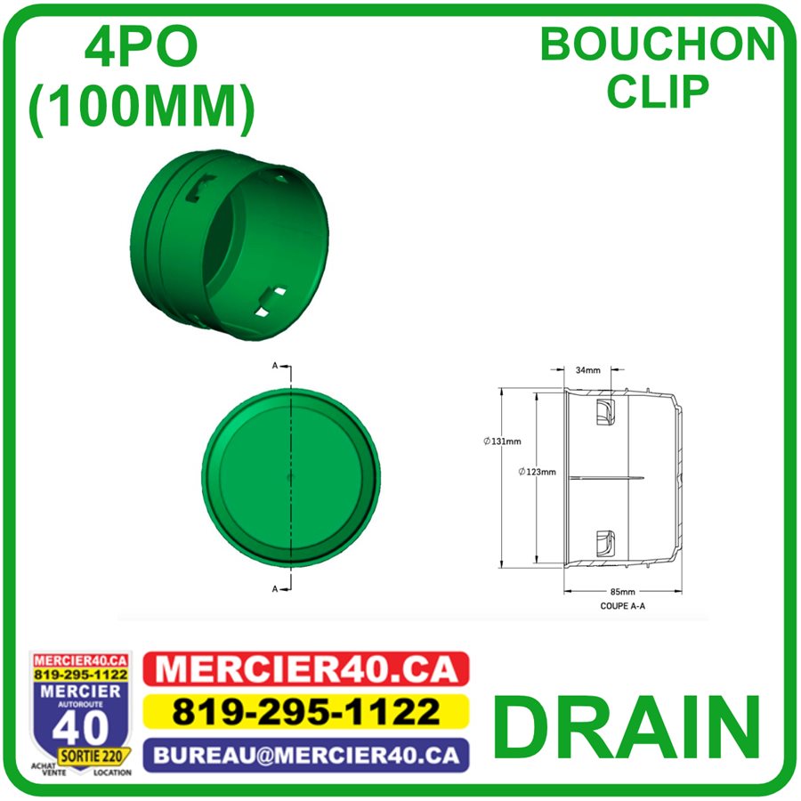 Bouchon extérieur - Soleno