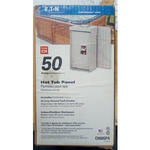 PANNEAU DE DISTRIBUTION 50A POUR SPA EATON CH 3 / 4