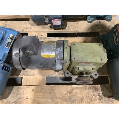 MOTEUR A TRANSMISSION BALDOR 1 / 3 HP