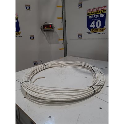 FIL ELCTRIQUE - CUIVRE 6AWG 1BRIN 1000VOLT $ / M (0,1519KG)