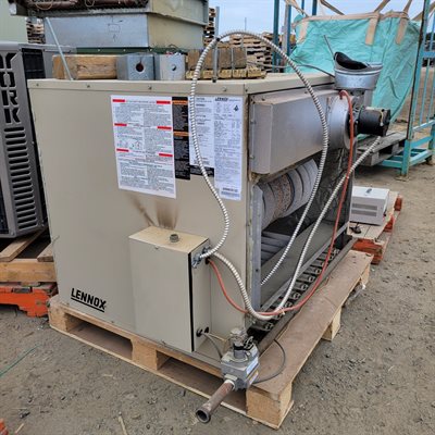GENERATEUR D'AIR CHAUD A GAINE LENNOX GENERATEUR D'AIR CHAUD A GAINE LENNOX