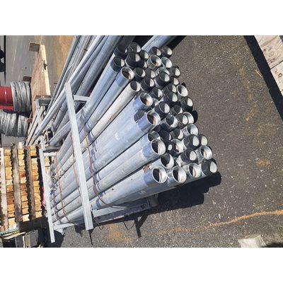 CONDUIT GALVANISÉ 3PO X 10PI