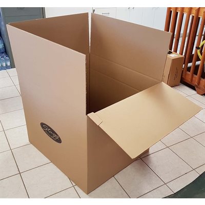 BOITE DE CARTON SIMPLE PLI - 26X28X32PO