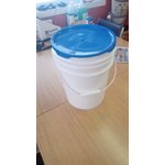 CONTENANT 0020L, CHAUDIERE PLASTIQUE 12PO DIA X 15.5PO HAUT