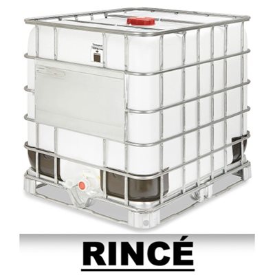 CONTENANT 1000L IBC RINCÉ