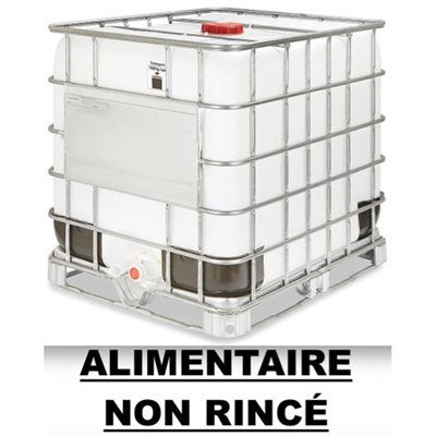 CONTENANT 1000L IBC NON-RINCE RÃ‰SIDU ALIMENTAIRE