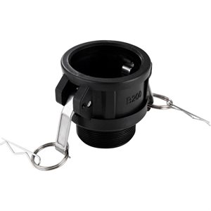 ADAPTATEUR IBC NPT MALE - CAMLOCK FEMELLE
