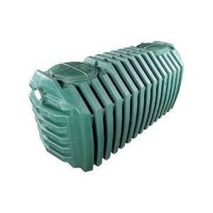FOSSE SEPTIQUE NEUVE DE 3 CHAMBRES 750 GAL IMP. ( VERTE )