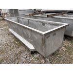 CONTENANT EN ACIER INOXYDABLE 34PO X 147PO X 30PO DE HAUT