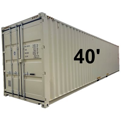 409A CONTENEUR MARITIME 40PI X 9.5PI NEUF 409A CONTENEUR MARITIME 40PI X 9.5PI NEUF