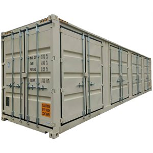 409A-SD4P8 CONTENEUR MARITIME 40PI X 9.5PI NEUF PORTE LAT.