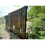 208F2302401 CONTENEUR MARITIME FLATRACK 20PI X 8.5PI USAGÉ