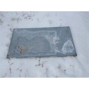 TABLETTE 0.610M X 0.914M (24PO X 36PO) GALVANISÉ