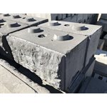 BLOC DE BETON DECORATIF EMBOITABLE - 24 X 24 X 48PO