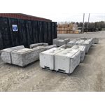 BLOC DE BETON DECORATIF EMBOITABLE - 24 X 24 X 48PO