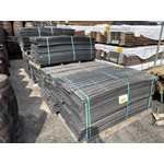 PANNEAU D'INTIMITÉ BOARDWALK 12PO X 72PO (1PI X 6PI) - NOIR