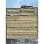 PANNEAU DE CLÔTURE BOIS TRAITÉ 6PI X 6PI - GRADE no1 - 675