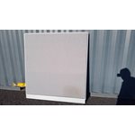 MUR POUR BUREAU À CLOISONS - CUBICULE 60PO X 64PO - GRIS