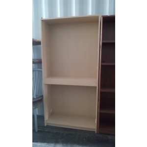 BIBLIOTHEQUE BRUN PALE - 36PO X 12PO X 72PO HAUT