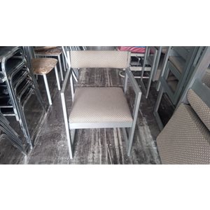 CHAISE EN BOIS ET TISSU - STYLE PATIO