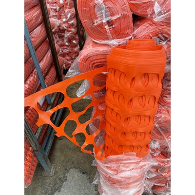 CLOTURE A NEIGE / SECURITE SOLIDE ORANGE 1.2M X 50M 4X164PI