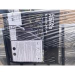 SECTION DE RAMPE D'ACIER PRÉASSEMBLÉE 34PO X 72PO - NOIR