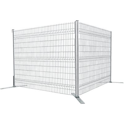 CLOTURE DE CHANTIER NEUVE GALV GRILLE 6X8 CROCHET ET PATTE