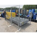 CLOTURE DE CHANTIER NEUVE GALV - PORTE PIETON ET PATTE
