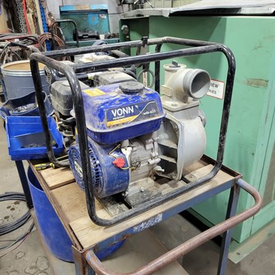 POMPE A EAU AU GAZ VONN EQUIPMENT
