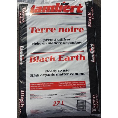 TERRE NOIRE OU ORGANIQUE 27L LAMBERT