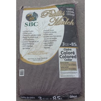 PAILLIS DE CÈDRE COLORÉ BRUN 3 PIED CUBE PAILLIS DE CÈDRE COLORÉ BRUN 3 PIED CUBE