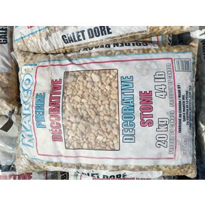 GALET DORE (SACS DE 20KG) 70X20KG / PAL