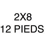 BOIS 02 X 08 X 12PI ( 2X8X12 )