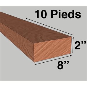 BOIS 02 X 08 X 10PI ( 2X8X10 )