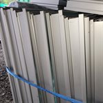 FENÊTRE COMMERCIALE - CADRE ALUMINIUM - L:78 H:48