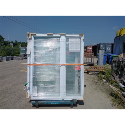 FENÊTRE À BATTANT PVC L:59 1 / 4 H:72 1 / 2 (4) FENÊTRE À BATTANT PVC L:59 1 / 4 H:72 1 / 2 (4)