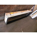 FENÊTRE FIXE HYBRIDE L:73 H:23 1 / 4 NOIRE