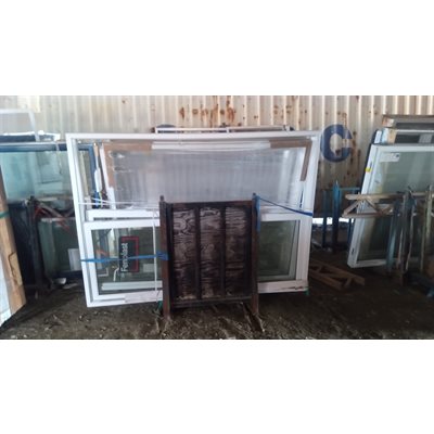 PORTE PATIO L:70 1 / 2 H:96 BLANCHE