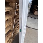 PORTE D'ACIER 33.5PO X 79PO SANS CADRE BLANC