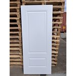 PORTE D'ACIER 33.5PO X 79PO SANS CADRE BLANC
