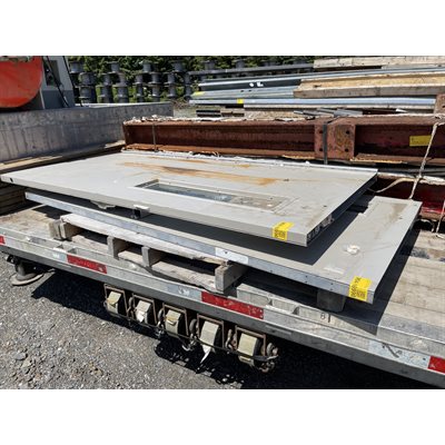 PORTE D'ACIER D'USINE SOLIDE 1,75 X 40 X 83PO SANS CADRE PORTE D'ACIER D'USINE SOLIDE 1,75 X 40 X 83PO SANS CADRE