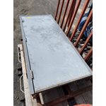 PORTE D'ACIER D'USINE SOLIDE 1,75 X 40 X 83PO AVEC CADRE