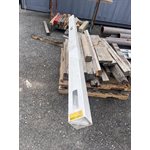 SECTION DE RAMPE DE PVC POTEAU 5PO X 5PO X 108PO - BLANC