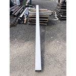 SECTION DE RAMPE DE PVC POTEAU 5PO X 5PO X 120PO - BLANC