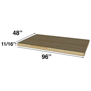 PLYWOOD COFFRAGE - FEUILLE DE 11 / 16 X 48PO X 96PO