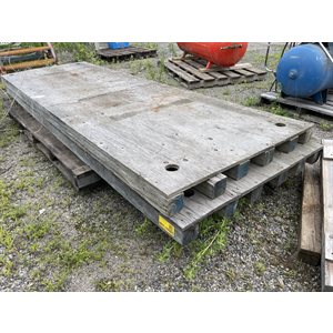 PLATEFORME DE BOIS IDÉAL POUR FAIRE UN PONT 4PI X 12PI