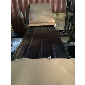 TÔLE NEUVE TR80 11 / 16''X36''X120'' 29GA QC 262 NOIR