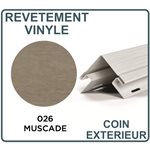 REVETEMENT DE VINYLE COIN EXTÉRIEUR - MUSCADE