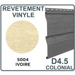 REVETEMENT DE VINYLE DUO D4.5 COLONIAL - IVOIRE
